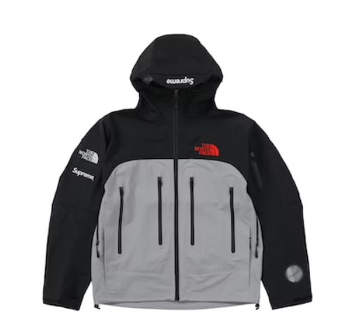 SUPREME THE NORTH FACE TAPED SEAM SHELL JACKET GREY – 8pm Canada Store