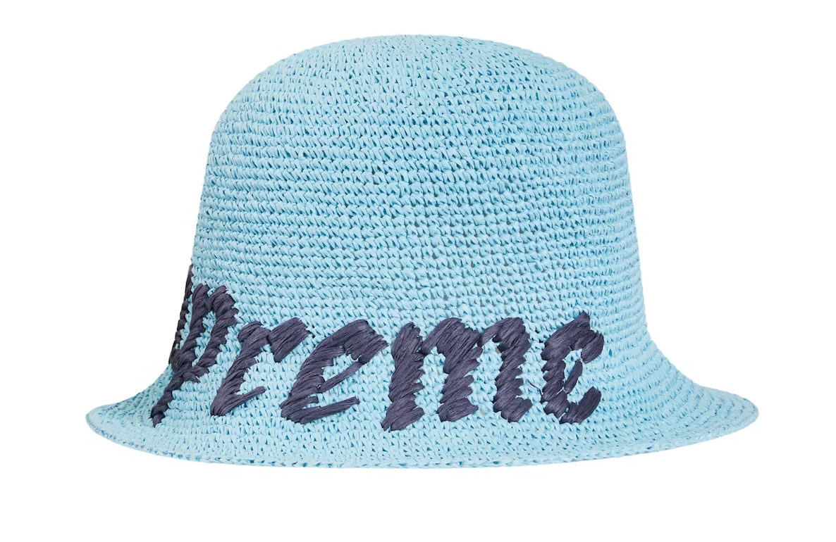 SUPREME OLD ENGLISH STRAW CRUSHER BLUE – 8pm Canada Store