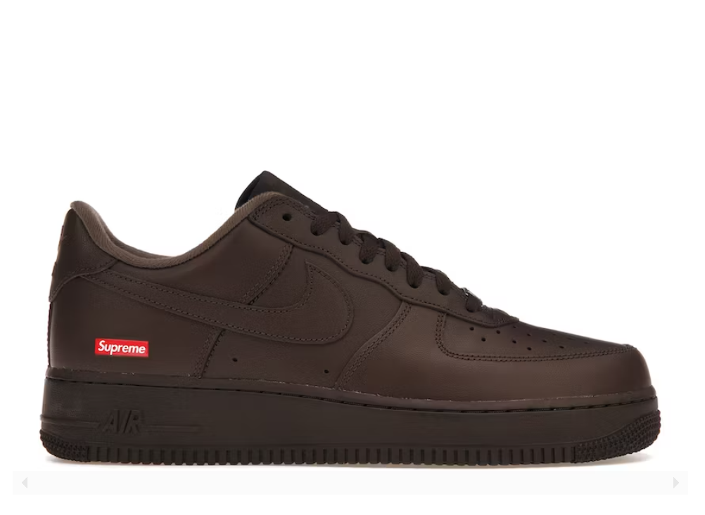 NIKE AIR FORCE 1 LOW SUPREME BAROQUE BROWN – 8pm Canada Store