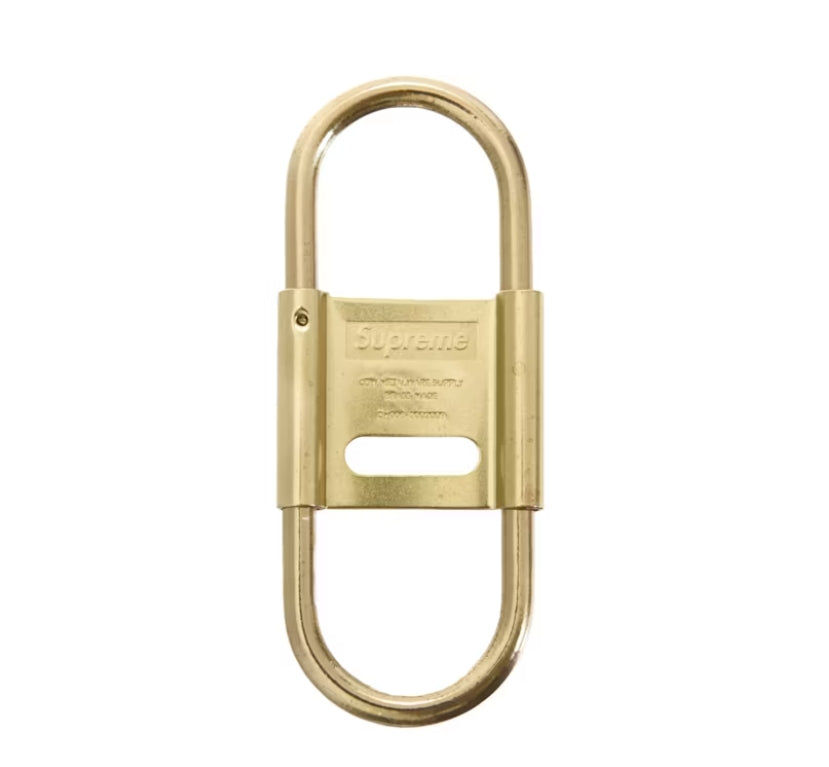 supreme カラビナ CDW Delta Carabiner SUPREME CDW DELTA CARABINER GOLD – 8pm Canada Store