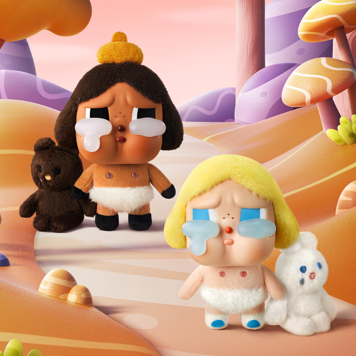 CRYBABY Crying Again Series-Vinyl Face Plush Blind Box – 8pm