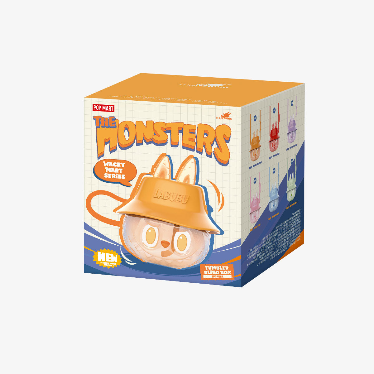 Pop Mart Labubu The Monsters Wacky Mart Series Tumbler Blind Box