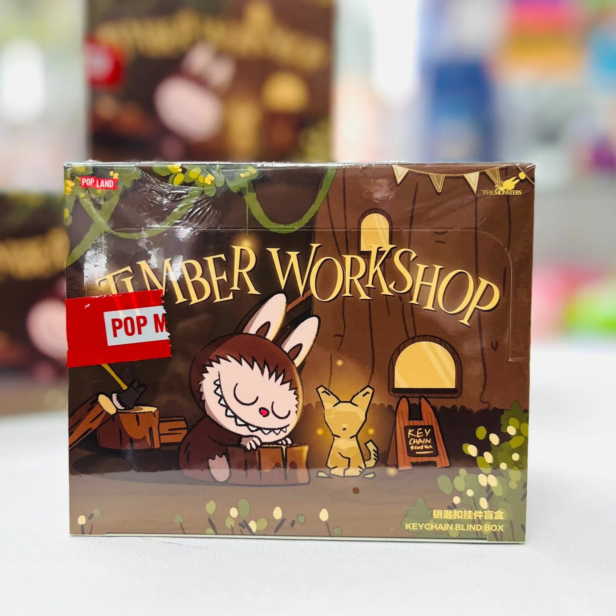 POP LAND TIMBER WORKSHOPキーチェーン ラブブ 6種セット POP