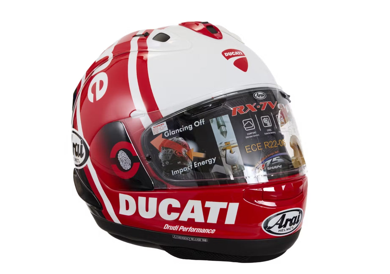 SUPREME DUCATI ARAI CORSAIR-X HELMET – 8pm Canada Store